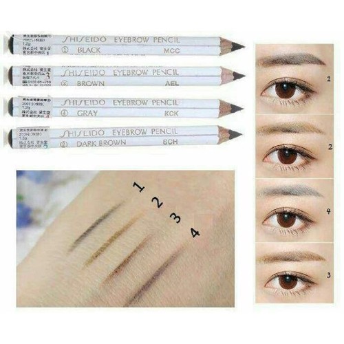 Shiseido Japan Eyebrow Pencil- (Choose color-Black/Dark Brown/Brown/Gray) - Picture 2 of 2