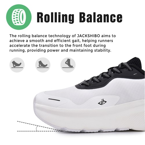 Hands Free Wide Toe Box Shoes for Men Arch Support Running Tennis Sport Sneakers - Picture 33 of 35