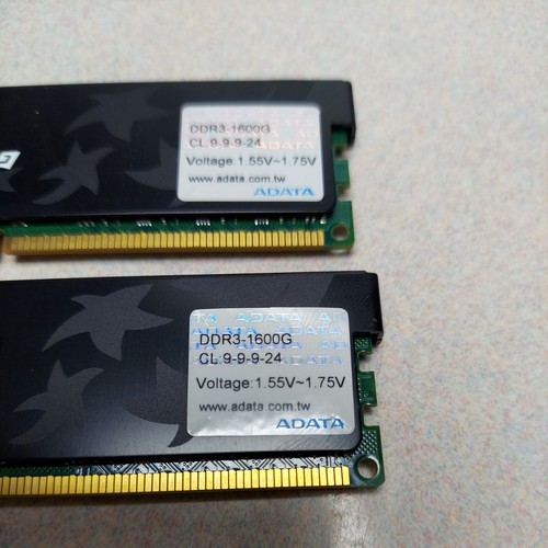 Kit of 2 ADATA AX3U1600GB2G9-2G Gaming RAM 4GB (2GBx2) DDR3-1600 PC3-12800 - Picture 4 of 4