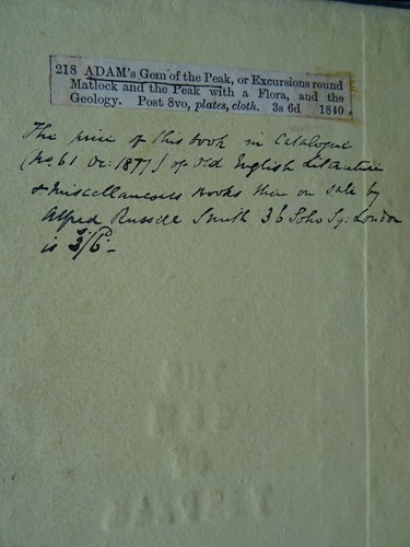 Derbyshire c1840 GEM OF THE PEAK OR MATLOCK BATH & IT'S VICINITY Antique Book - Picture 5 of 20