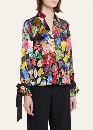 Blusa Top Mujer AO Estampado Floral Manga Larga - Imagen 3 de 6