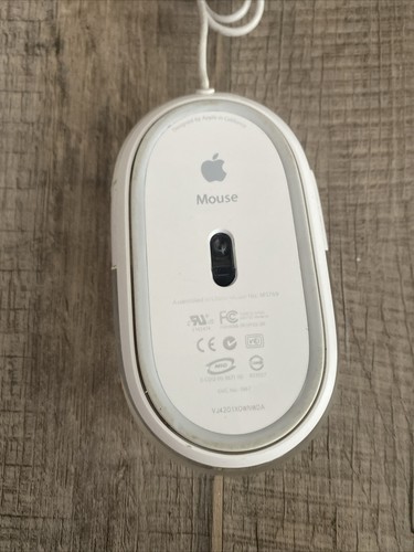 Apple USB Pro Mouse White Clear Model M5769 - Picture 3 of 4