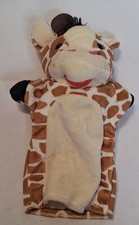 Giraffe Puppet Melissa and Doug Plush Hand from Zoo Animals
