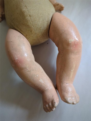 Vtg Effanbee Bubbles Walk Talk Sleep Doll 16" Compo Head Arms Legs Sleep Eyes - Picture 12 of 13