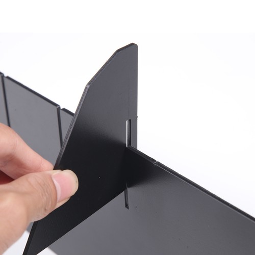 Black Glove Box Organizer Tray Insert Divider Splint For Jaguar F-TYPE 2013-2023 - Foto 6 di 8