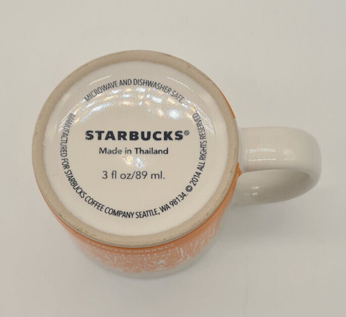 Starbucks 3fl oz/89 ml Espresso Coffee Mugs Netherlands And Amsterdam VGC - Foto 12 di 12
