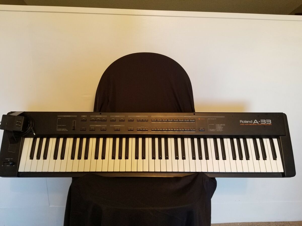 新品同様 Roland A-33 76鍵 MIDIキーボードコントローラー DTM・DAW