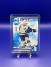 2023-24 Upper Deck SP Authentic Future Watch Limited Blue Cole McWard /399