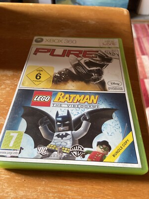  Pure & Lego Batman KOMPLETT Microsoft Xbox 360 Spiel GRATIS P&P