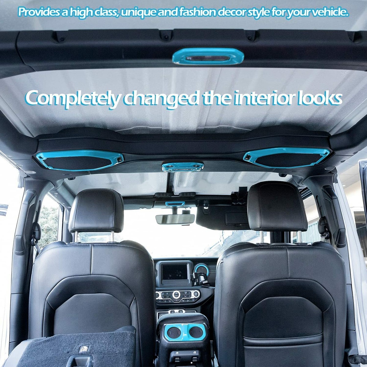 Jeep Wrangler Interior Trim Kit Teal Matttroy