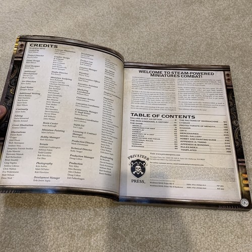 Warmachine Prime MKII Miniatures Combat Game Strategy Guide Rule Book PIP 1021 - Picture 8 of 12