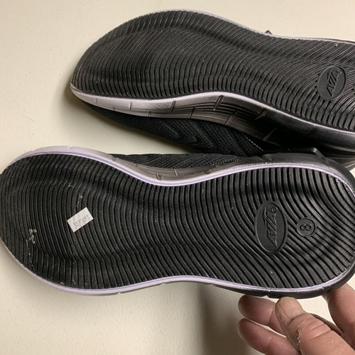 Plantilla Avia negra con ribete blanco para hombre talla 8 Shane Enduro pro nueva con etiquetas - Imagen 8 de 11