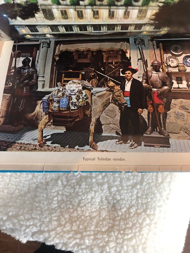 A Day in Toledo 1967 M.C.Enright Illustrated Artistic Guide Spain Plus Map - Picture 7 of 12