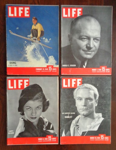 Lot 10 LIFE 1948 magazine NAVAJOS-Candy CAR Coke ADS-Disney BAMBI-COLLEGE BOWLS - Picture 2 of 6