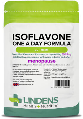 Isoflavon Formel (Soja +) - 30 Tabletten - [Linden 1981]
