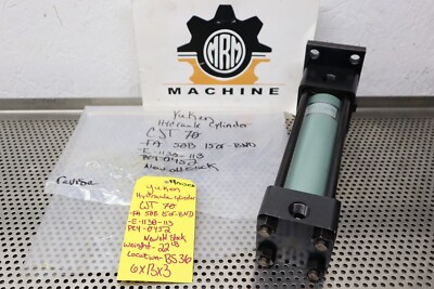 YUKEN CJT 70-FA50B 150R-BND-E-1130-113 PC4-0452 Hydraulic Cylinder New Old Stock