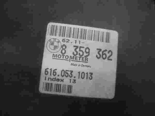Kombiinstrument Tacho BMW 5 E34 62118359362 62118362398 6160531013 INDEX 13 - Bild 4 von 4
