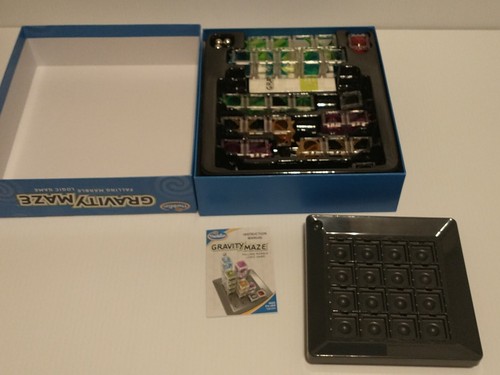 GRAVITY MAZE ThinkFun Falling Marble Logikspiel vollständig - Bild 3 von 8