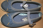 Dyna Kids - Children Canvas Flat Shoes - Navy Blue — photo 3