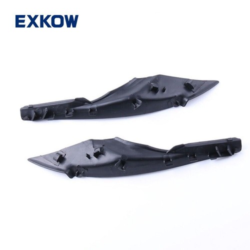 Pair for Mitsubishi Lancer Evo 2008-2017 Front Windshield Cowl Trim Cover Panel - Picture 5 of 7