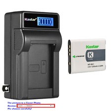 Kastar Battery LCD Wall Charger for Sony NP-BK1 BC-CSK Sony Cyber-shot DSC-S950