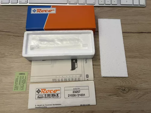 Roco Leer Verpackung 23257 für Diesellok guter Zustand