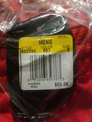 Nike Dri Fit Rivalry Warm Up Pants Size SMALL Red White