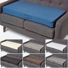 2 Seater Quilted Orthopaedic Booster Cushion Cover with Zip