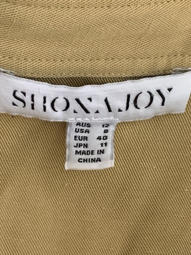 Shona Joy AU 12 US 8 EUR 40 Matilda Jumpsuit Utility Safari - Inc Belt - Picture 9 of 13