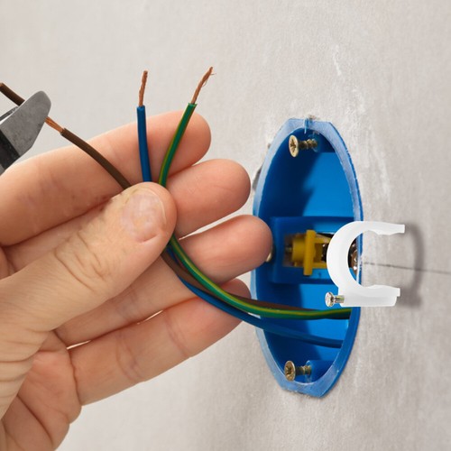 50pcs Wire Staple Ethernet Cable Clip Nail In Coaxial Cable Staple UK - 第 6/12 張圖片