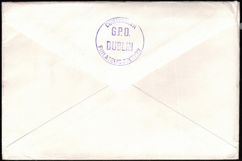 Ireland - 1979 - 7p Olive Green Pair Airmail Cover to Salinas California USA - Picture 2 of 2