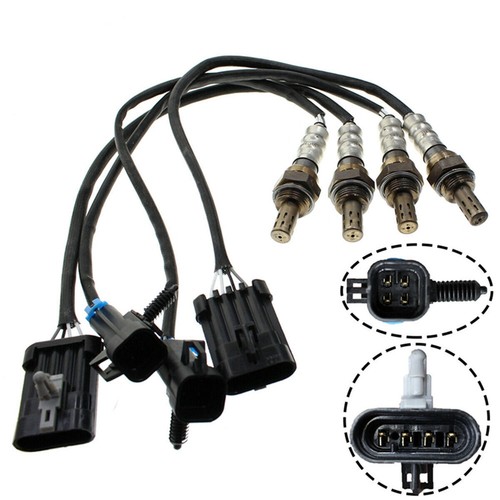 Sensor de oxígeno O2 ascendente y descendente 234-4018 4 piezas para Chevrolet Silverado 1500 2500 - Imagen 6 de 9