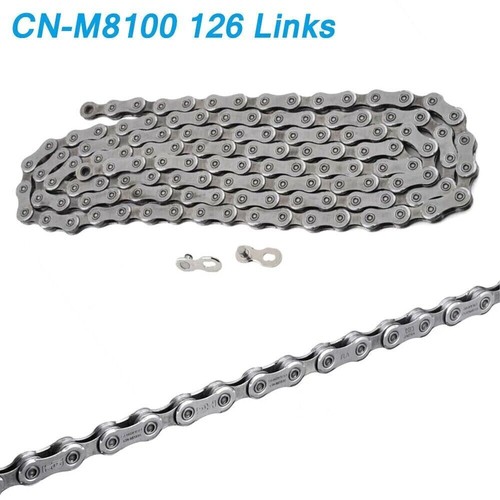 1X DEORE XT 12-Gang-Kette CN-M8100 MTB E-Bike-Ketten 126 Glieder - Bild 2 von 5
