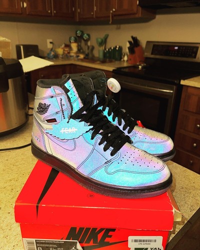 靴 NIKE AIR JORDAN 1 HI ZOOM FEARLESS 28cm Amazon.com | Jordan mens Nike Air 1 High Zoom Fearless