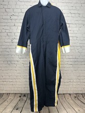 Red Kap Blue Yellow Long Sleeve Costume Band Cape Jumpsuit Size 42R 39X27