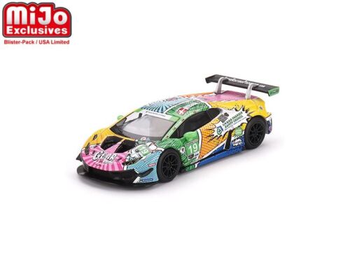LAMBORGHINI Huracán GT3 EVO - #19 GEAR IMSA - Daytona 24 Hrs - Mini GT 1:64 - Bild 4 von 6