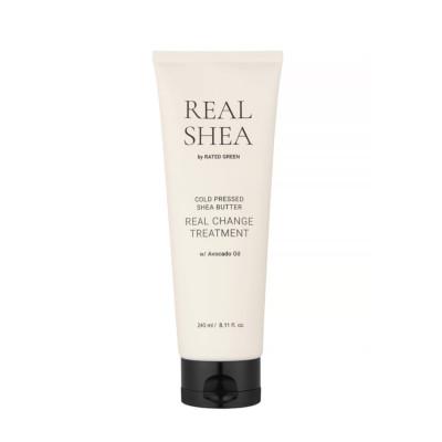 RATED GREEN REAL SHEA Cold Pressed Shea Butter Change Treatment 240ml (8.11oz)