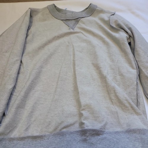 Carters Boys Gray Green Dinosaur Long Sleeve 100% Cotton Sweatshirt 14/14A New - Picture 4 of 5