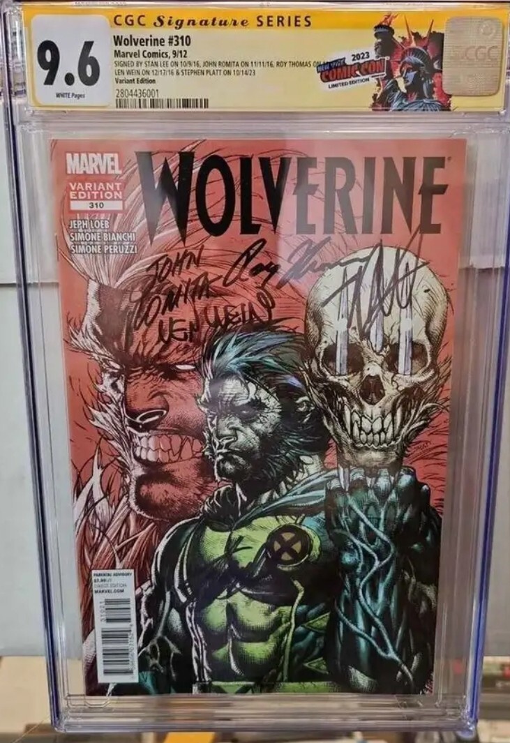 Wolverine 1 アメコミ WOLVERINE Limited Series #1 1982 CGC 7.0 Black Line Variant