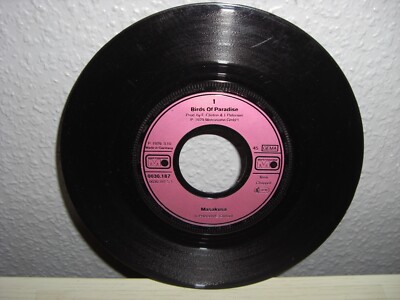 Schallplatte 7''/ BIRDS OF PARADISE ( MASAKUSA ) Vinyl 1979