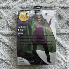 Hocus Pocus Winnie Sanderson Classic Adult Cape Brand New