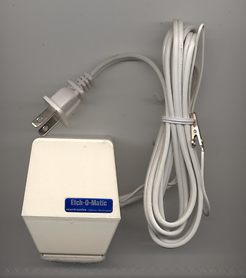 10 Volts 2 Amps Volts Etch-O-Matic Unit only Amperage Rating