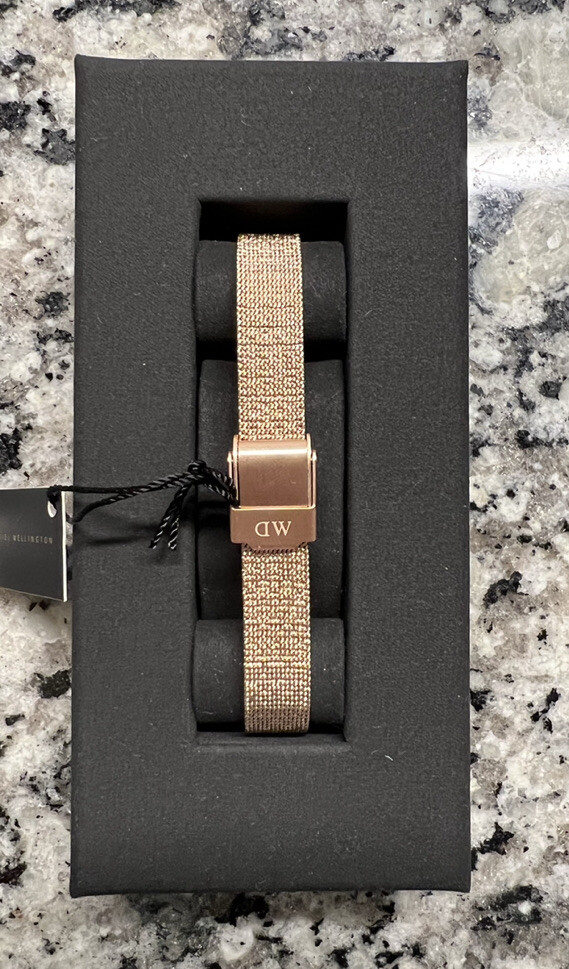 時計 DANIEL WELLINGTON QUADRO PRESSED MELROSE Quadro - Square watch for women in rose gold | DW