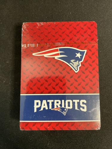 New England Patriots Football Team Logo NFL Standard Playing Cards Deck - Picture 1 of 2