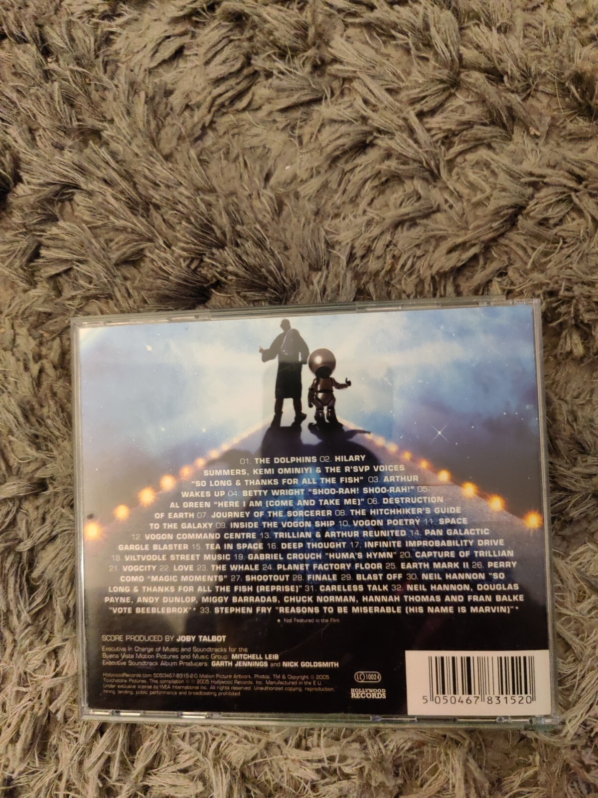 The Hitchhiker's Guide to The Galaxy Soundtrack Joby Talbot 2005 /