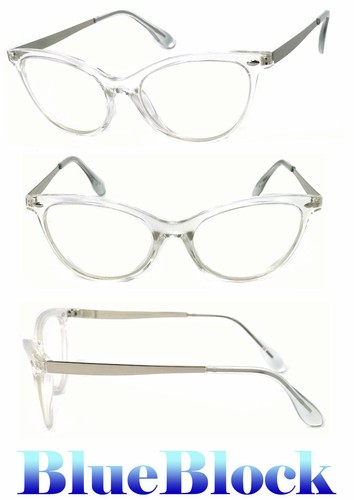 GAFAS BLOQUEADORAS DE LUZ AZUL OJO DE GATO UV JUEGOS LCD/LED/PANTALLA DE TV MUJERES NIÑAS - Imagen 10 de 16
