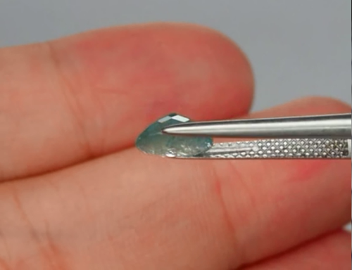 Rare! GRANDIDIERITE 1.20 ct Green Oval 7.7x6x3.9 mm Natural Untreated Madagascar - Picture 17 of 24