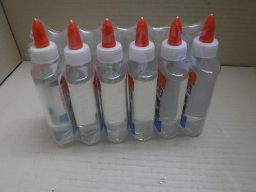 ( Lot Of 6 ) Elmer's Clear Washable Liquid Glue, 5 Oz. Each , Safe, Non-Toxic - Picture 4 of 7