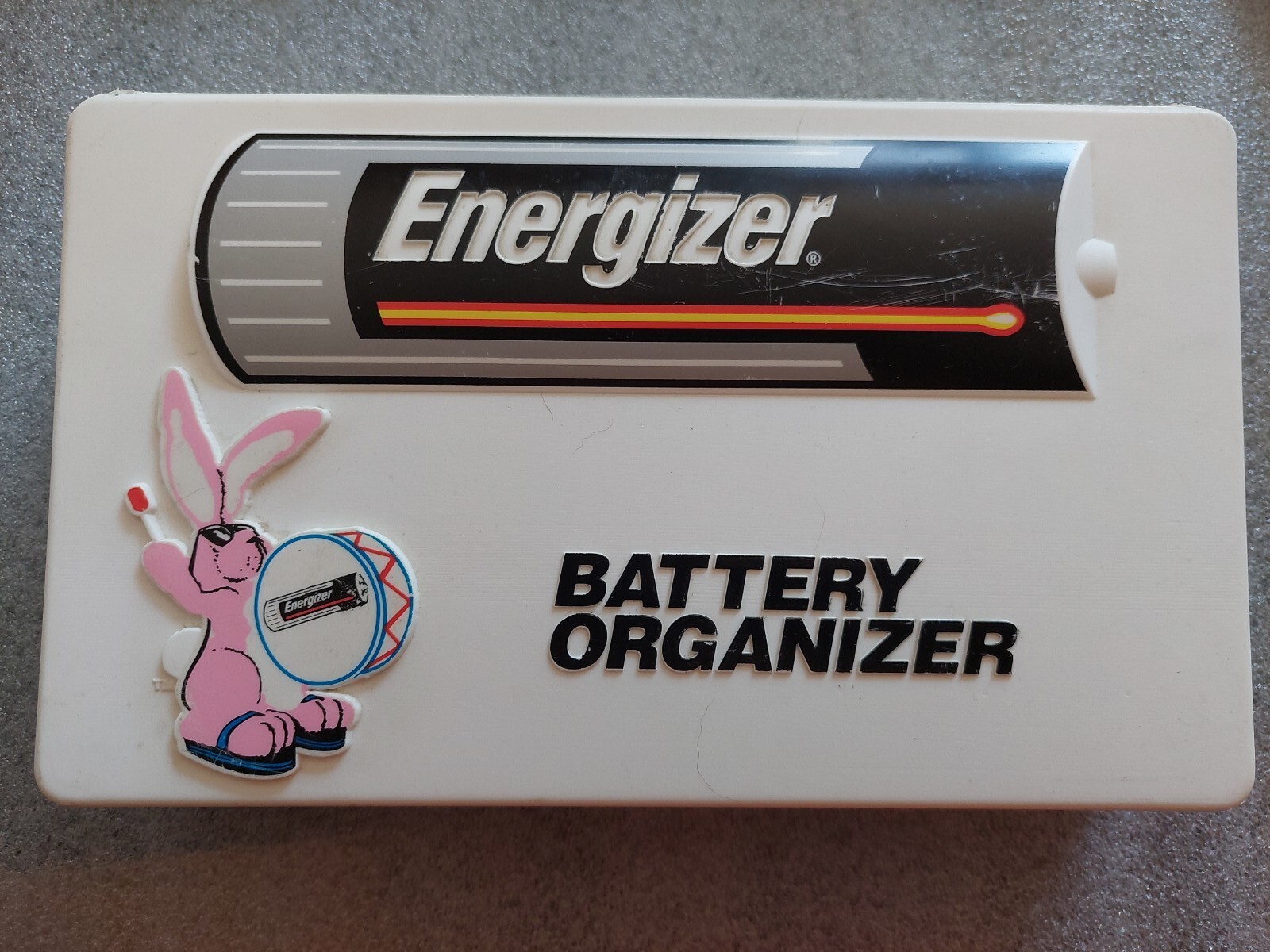 Vintage Energizer Battery Organizer Storage Case Plastic eBay