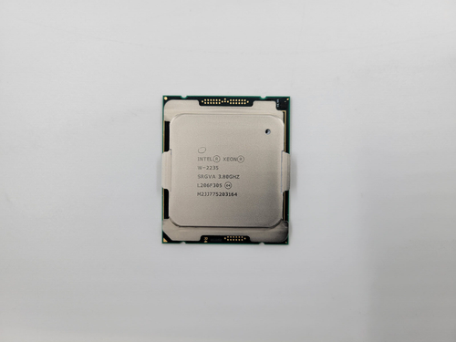 Intel Xeon W-2235 3.80Ghz 6-Cores 8.25MB LGA 2066 CPU P/N: SRGVA Tested Working - Picture 3 of 3